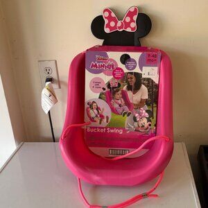 Disney Minnie Mouse Pink Toddler Swing